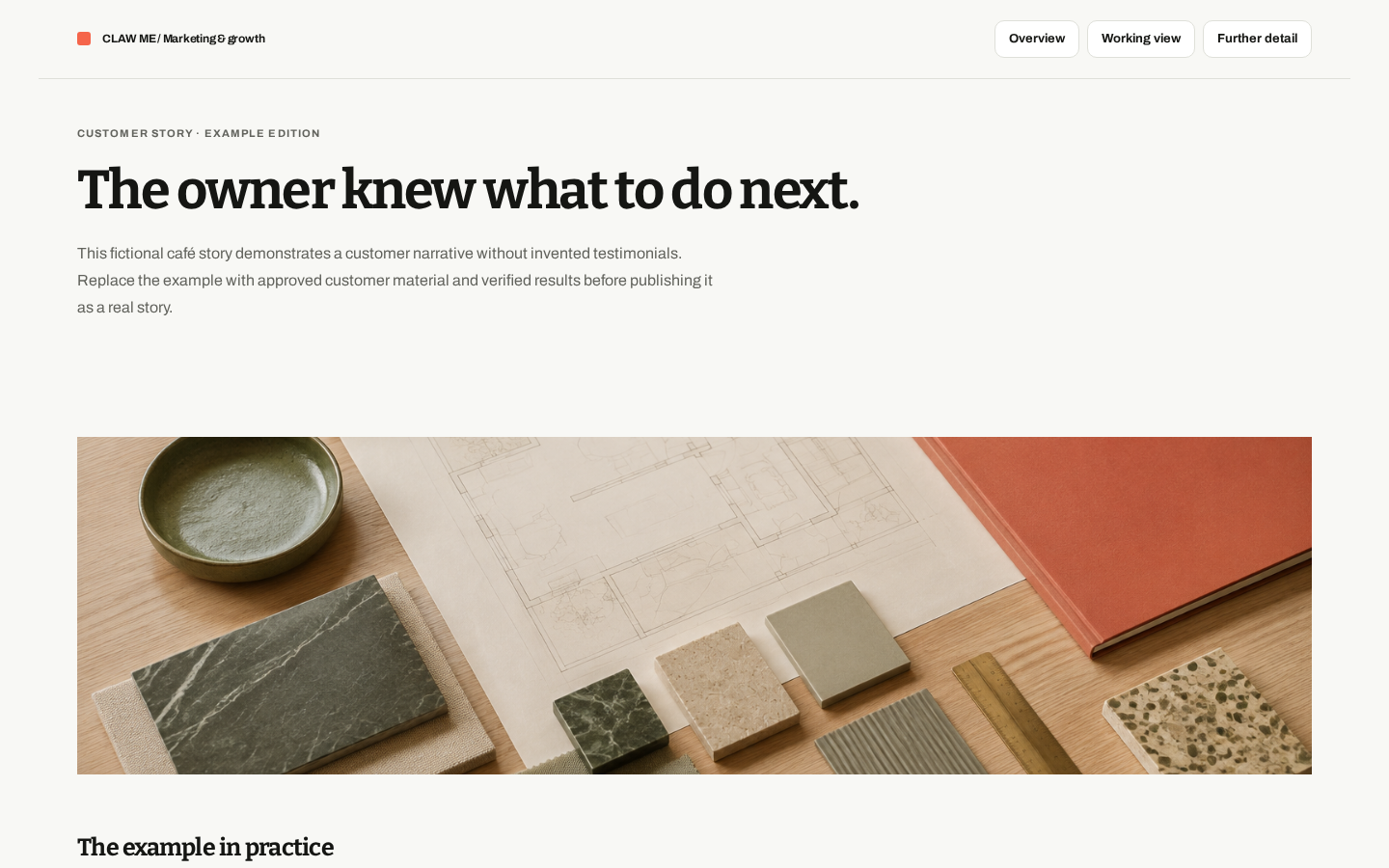 Preview of Customer Story