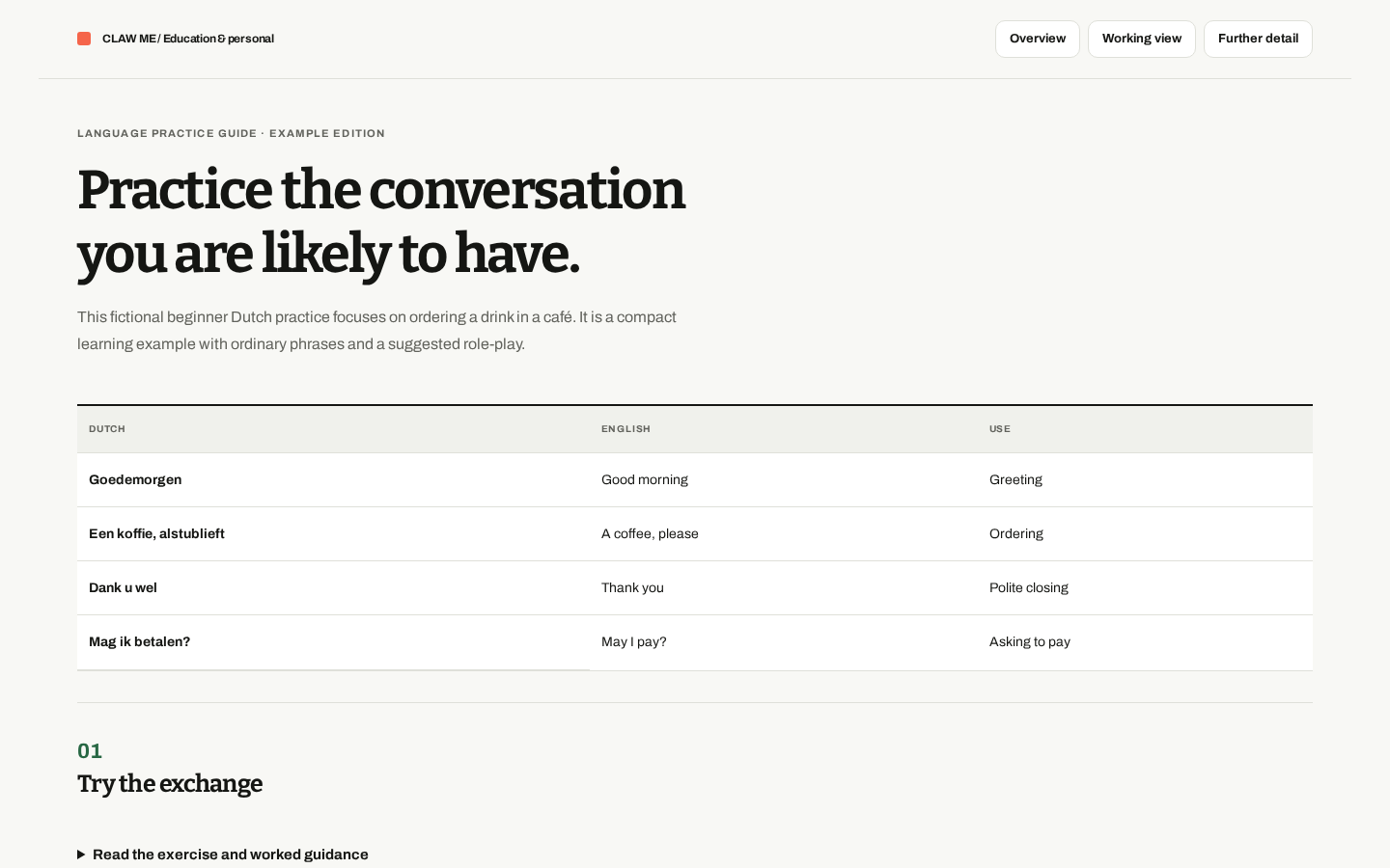 Preview of Language Practice Guide