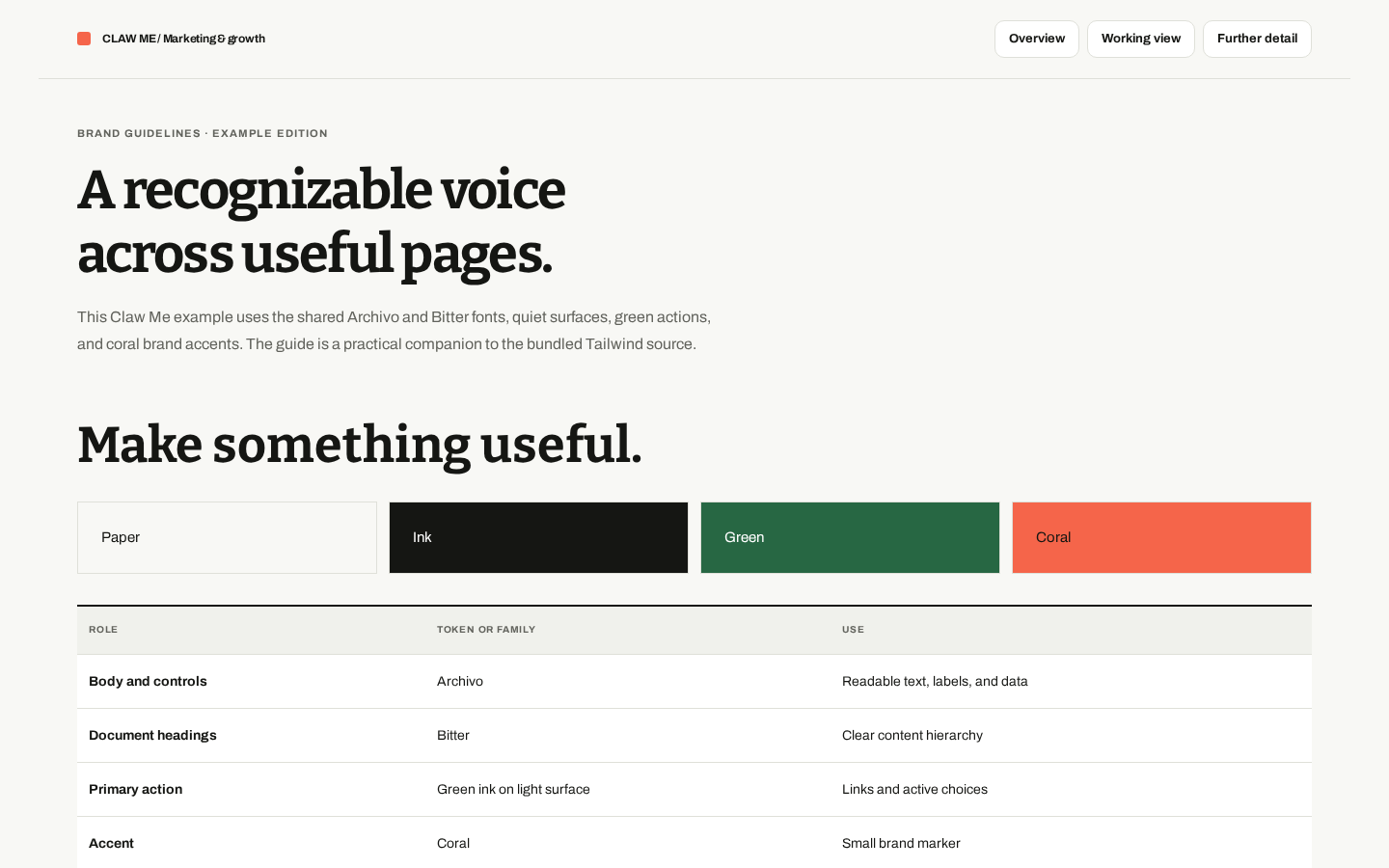 Preview of Brand Guidelines